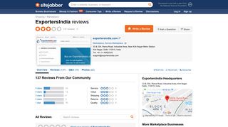ExportersIndia Reviews - 121 Reviews of Exportersindia.com ...