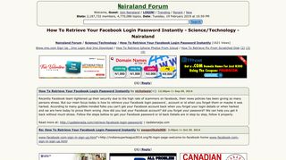 How To Retrieve Your Facebook Login Password Instantly - Science ...