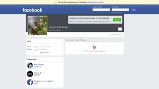 Log in Facbook - Community Service | Facebook