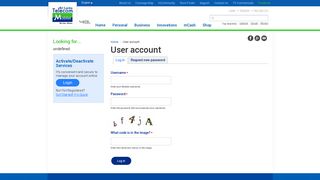 User account | Mobitel