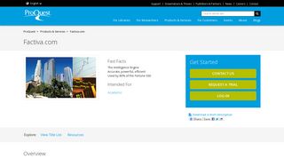 Products - Factiva.com - ProQuest