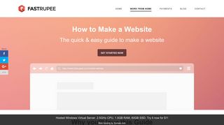 Create a Website in India: The Fastest Way to Make a ... - FastRupee