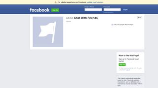 Chat With Friends | Facebook