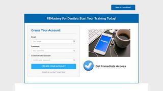 FBMastery For Dentists Membership Login