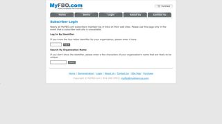 MyFBO.com Login