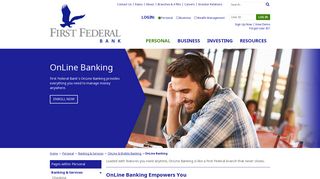 Online Banking Services OH | OH Mobile Banking | First Federal Bank