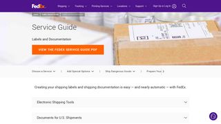 How to Complete Shipping Labels and Shipping Documents | FedEx