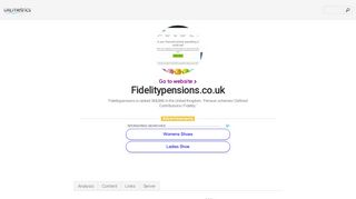 www.Fidelitypensions.co.uk - Pension schemes l Defined Contributions l