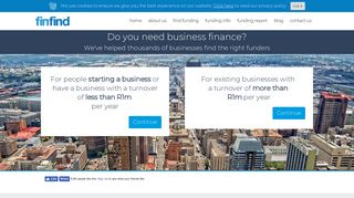 Finfind | Assisting South African Businesses to Get Finance
