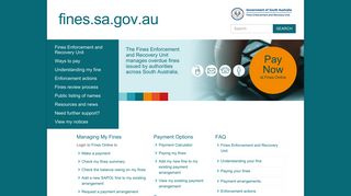 Fines Enforcement and Recovery Unit of South Australia