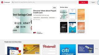 First Savings Bank Credit Card Login | www.firstsavingscc ... - Pinterest