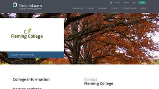 Fleming College : ontariolearn