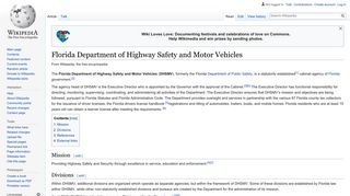 Florida Department of Highway Safety and Motor Vehicles - Wikipedia