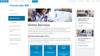 Online Services | Florida Blue Dental
