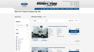 New Ford Trucks Kansas City MO | Near Overland Park