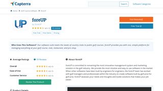 foreUP Reviews and Pricing - 2019 - Capterra