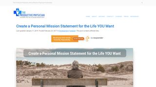 Step by Step: Creating a Personal Mission Statement