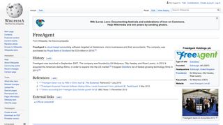 FreeAgent - Wikipedia