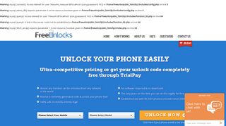 Unlock Phone - Free Unlock Codes! - Free Unlocks