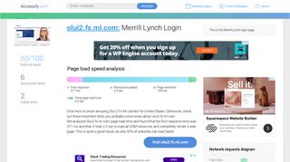 Access olui2.fs.ml.com. Merrill Lynch Login