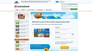 GameDuell: play games online