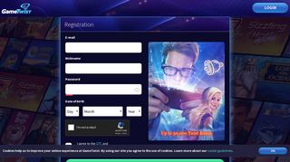 Registration | GameTwist Casino