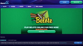 Play Belote online for free | GameTwist Casino
