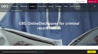 GBG OnlineDisclosures - Criminal Record Checks | GBG UK