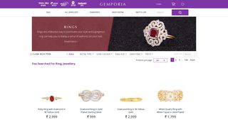 Gemporia.in: Ring: Jewellery