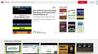 Earn $100 Per Hour By Doing Data Entry And Typing ... - Pinterest