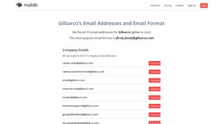 Gilbarco Email Addresses, Email Format, and Employees - MailDB