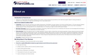 Flights Booking Engine - FareLink