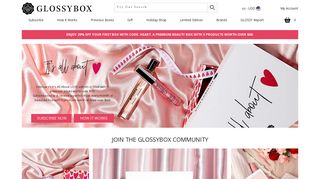 GLOSSYBOX: Experience Beauty in a Box