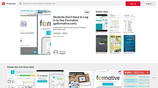 Students Don't Have to Log In to Use Formative (goformative.com ...