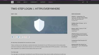 Two-Step Login & HTTPS Everywhere - GOG.com