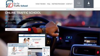 GoToTrafficSchool.com: Traffic School | Defensive Driving