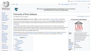 University of West Alabama - Wikipedia