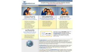 GradeBookWizard.com - Online gradebook and class website ...