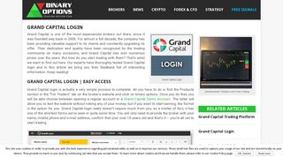 Grand Capital Login | Gain full access in a few clicks