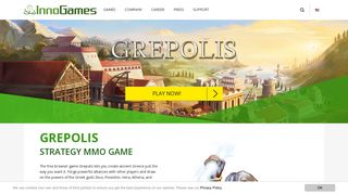 Grepolis – Online Strategy Game in ancient Greece. Choose your God!
