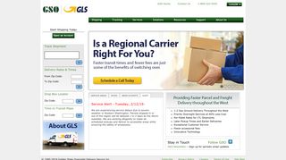 GSO - Priority Overnight Delivery Service for CA, AZ and NV