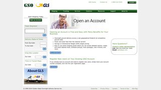 Open an Account - GSO