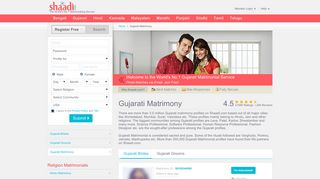 Gujarati Matrimony - No 1 Site for Gujarati Matrimonials and Marriage