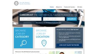 Jobs and Careers at The GW Medical Faculty Associates Talent Network