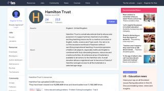 Hamilton Trust - Tes