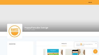 HappyPancake Sverige Advertising