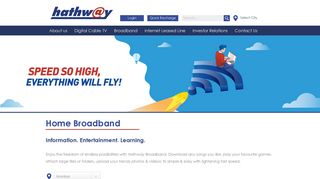 Hathway Home Broadband|unlimited broadband,Broadband ...