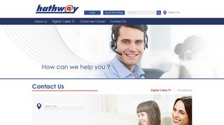Hathway Digital Cable Tv & Broadband Internet Providers | Contact us