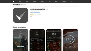 myHealthcheck360 on the App Store - iTunes - Apple