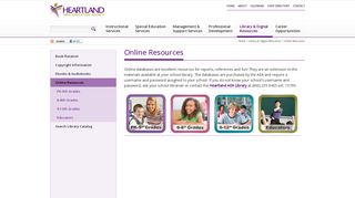Online Resources | Heartland Area Education Agency - Heartland AEA